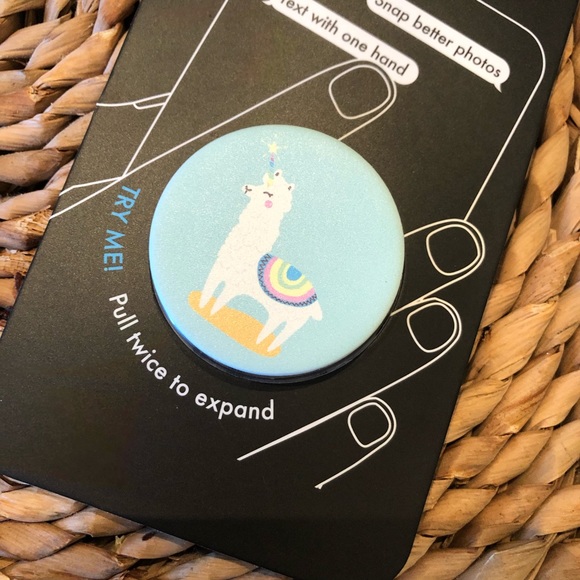 SOLD 2 new with tags popsockets cactus and llama - Picture 2 of 7